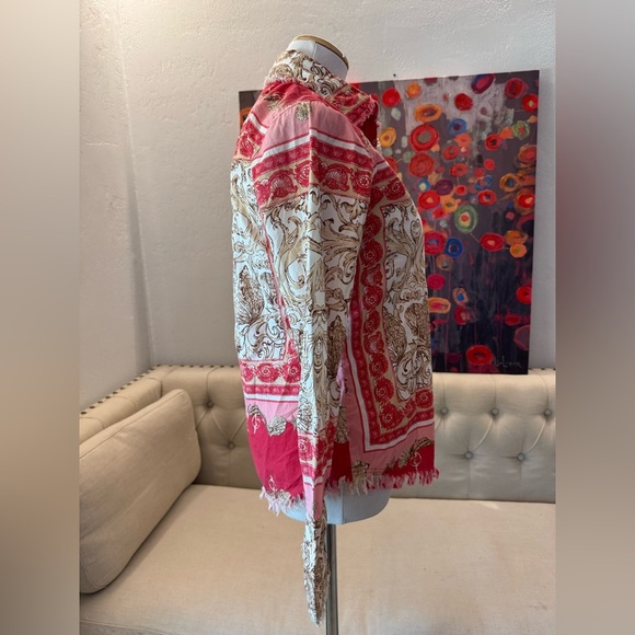 TIZZIE CAPE COD TUNIC buttons size S - Picture 3 of 7